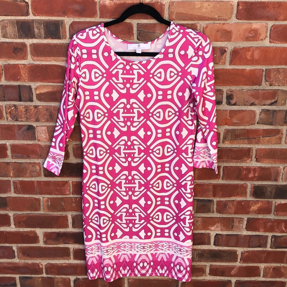 Pink spring dress